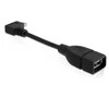 DELOCK kabelis USB micro-B ST 90 laipsnių kampu > USB-A Bu OTG 11cm