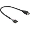 Delock kabelio USB 2.0 kontaktų antraštės lizdas > USB mini kištukas 30 cm