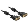 Delock Cable DVI 24+1 vyriškas > DVI 24+1 kišas 5 m juodas