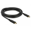 USB kabelis Delock USB-C - USB-C 3 m Juodas (83325)