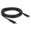 USB kabelis Delock USB-C - USB-C 3 m Juodas (83325)
