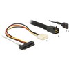 Delock PFP 8643 - SATA x4, 0.5m, Multicolor (83390)