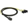 Delock Cable Mini SAS HD SFF 8643 x4 > 4x SATA 1 m