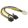 DELOCK Cable PCI Express 6pin > 2 x 8pin