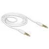 Apple DELOCK Cable Stereo 3,5 mm 4 kontaktų kištukas > kištukas 1 m