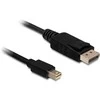DELOCK Cable mini Displayport male > Displayport vyriškas 5 m