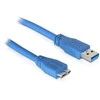 Delock kabelis USB 3.0 tipo A kištukas > USB 3.0 tipo Micro-B kištukas 5 m mėlynas