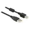 USB Delock - USB-B 1 m juodasis kabelis (83566)