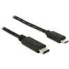 DELOCK Cable USB Type-C 2.0 male > USB 2.0 type Micro-B male 1 m juodas