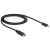 DELOCK Cable USB Type-C 2.0 male > USB 2.0 type Micro-B male 1 m juodas