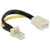 Delock Kabelis Power Molex 3 Pin Verlängerung St / Bu