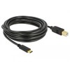 Kabelis USB Delock KABELIS USB-C(M)->B(M) 2.0 4M JUODA DELOCK