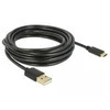 Delock kabelis USB 2.0 Type-A kištukas > Type-C™ 2.0 kištukas 4,0 m juodas