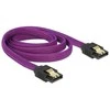 Delock Kabelis SATA III 6Gb/s 100cm (metalowe zatrzaski) Premium