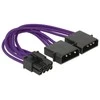 Delock 0.15m, Violetinis (83705)