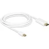 Delock Cable Mini Displayport 1.1 male > HDMI-A male 3 m balta