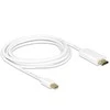 Delock Cable Mini Displayport 1.1 male > HDMI-A male 3 m balta