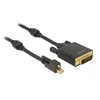 Delock kabelis mini Displayport 1.2 kištukas su varžtu > DVI kištukas aktyvus 2 m
