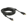 DeLOCK 83732, 5 m, Mini DisplayPort, HDMI, Kištukas, Kištukas, Auksinis