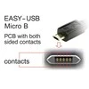 DELOCK USB kabelis A -> micro B St/St 1.00m 90° jungtis