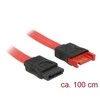 PRZEDŁUŻACZ SATA DATA III (6 GB/S) M/F 100CM RAUDONA DELOCK