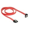 DELOCK SATA-Kabelis SATA III -> SATA down St/St 0.70m raudona Clip
