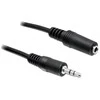Kabelis Delock Jack 3.5mm - Jack 3.5mm 3m juoda (84002)