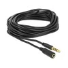 DELOCK ilgintuvo kabelio garso stereo lizdas 3,5 mm vyriškas / moteriškas iPhone 4 kontaktas 5 m