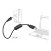 USB kabelis Delock USB-A - mikroUSB 1,5 m juodasis (84803)