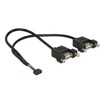 Delock USB nuoroda - USB inc., 0,25 m, Juoda (84832)