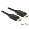 Kabelis Delock Rodyti Prievadas - DisplayPort 7m juodas (84860)