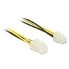 Delock ATX/EKP 4-pin - ATX/EKP 4-pin, 0.3 m, geltona (84954)