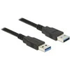 DELOCK Cable USB 3.0 Type-A male > USB 3.0 Type-A male 2,0 m juodas