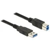 DELOCK Cable USB 3.0 Type-A male > USB 3.0 Type-B male 0,5 m juodas