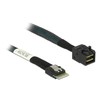 Delock Kabelis Slim SAS SFF-8654 4i > mini SAS HD SFF-8643 0.5