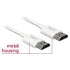 Delock 85139 - 4.5 m - HDMI Type A (Standard) - HDMI Type A (Standard) - 3840 x 2160 pikselių - 3D - Baltas