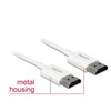 Delock 85139 - 4.5 m - HDMI Type A (Standard) - HDMI Type A (Standard) - 3840 x 2160 pikselių - 3D - Baltas