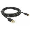Delock kabelis USB 2.0 Type-A kištukas > Type-C™ 2.0 kištukas 3,0 m juodas