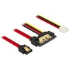 Delock SATA – SATA 22 kontaktų 0,3 m raudona (85234)
