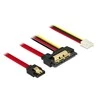 Delock SATA – SATA 22 kontaktų 0,3 m raudona (85234)