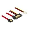 Delock SATA – SATA 22 kontaktų 0,3 m raudona (85234)