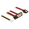 Delock Kabelis SATA 6 Gb/s 7 Pin Buchse + Floppy Power 4 Pin Buchse > SATA 22 Pin