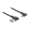 Delock EASY-USB 2.0 kabelis A tipo kištukas iki EASY-USB tipo mikro-B kištukas