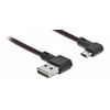 Delock EASY-USB 2.0 kabelis A tipo kištukas iki EASY-USB tipo mikro-B kištukas
