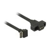 Delock USB 3.1 Gen2 kontaktų jungtis B raktas > 2x USB 3.1 Gen2 Type-A moteriškas 45 cm