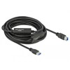 DELOCK Active USB 3.2 Gen 1 A tipo USB iki B tipo USB kabelis 10 m