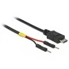 Delock USB Stromkabel Micro-B auf 2 x Pfostenstecker einzeln Strom 10 cm