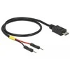 Delock USB Stromkabel Micro-B auf 2 x Pfostenstecker einzeln Strom 30 cm