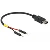 Delock USB Stromkabel Mini-B auf 2 x Pfostenstecker einzeln Strom 10 cm