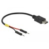 Delock DELOCK Stromkabel USB C auf 2x Pfostenstecker einzeln 10cm